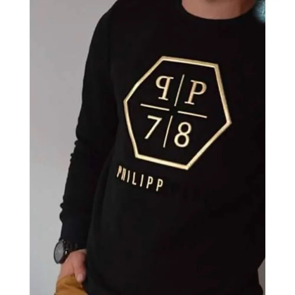 Philipp Plein Goin Out Navy Sweatshirt Size S / unisex/ excellent